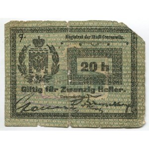 Russia - Ukraine Czernowitz 20 Heller 1914 (ND)