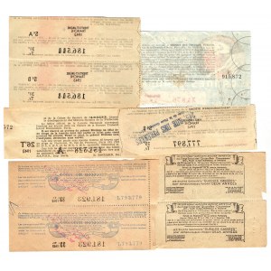 France 9 x Lottery Tickets 1940