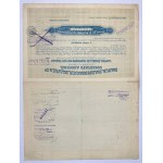Romania Banca Marmorosch, Blank & Co SA Titlu de 10 Actiuni 5000 Lei 1905
