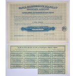 Romania Banca Marmorosch, Blank & Co. Bearer Share for 500 Lei 1919