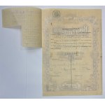 Romania Banca Targujiului SA Share of 500 Lei 1908