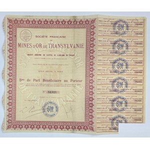 Romania Credit Tehnic Transylvanean SA Share for 500 Lei 1923