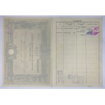 Romania Institutul de Credit si Economii Albina 10 Shares for 5000 Lei 1930