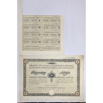 Romania Kronstadter Papierstoff-fabrik-AG Share of 30 pengo 1935