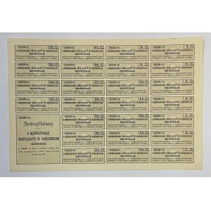 Romania Mezogazdasagi Iparfejleszto Kereskedelmi RT Deva Share for 200 Korona 1910