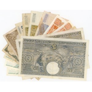 Belgium Lot of 15 Banknotes 1923 - 1966