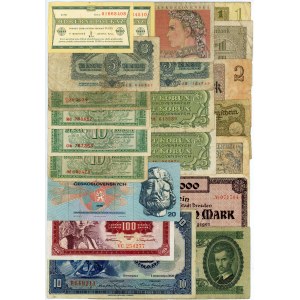 Europe Lot of 40 Banknotes 20 -th Century