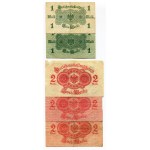 Germany - Weimar Republic Lot of 7 Banknotes 1920