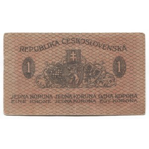 Czechoslovakia 1 Koruna 1919