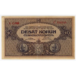 Czechoslovakia 10 Korun 1919