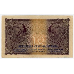 Czechoslovakia 10 Korun 1919