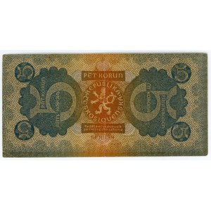 Czechoslovakia 5 Korun 1921