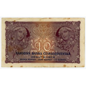 Czechoslovakia 10 Korun 1927