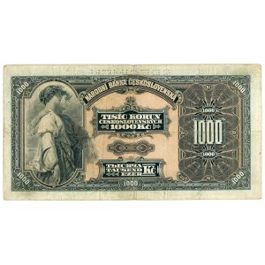 Czechoslovakia 1000 Korun 1932 Specimen