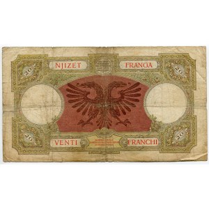 Albania 20 Franga 1939 (ND)