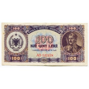Albania 100 Leke 1947