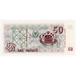 Albania 50 Lek Valute 1992 (ND)