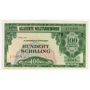 Austria 100 Schilling 1944 Allied Military Currency