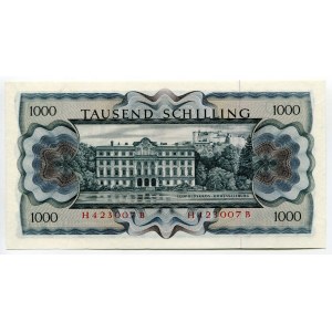 Austria 1000 Schilling 1966
