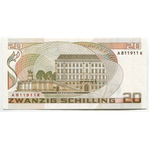 Austria 20 Schilling 1986 (1988)