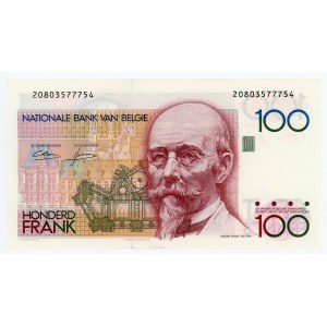 Belgium 100 Francs 1982 - 1994 (ND)