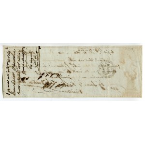 Ottoman Empire Bill of Exchange for 500 Austrian Florins 1831