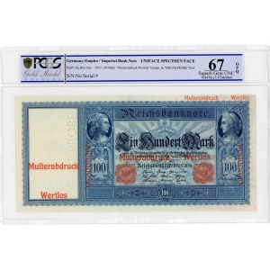 Germany - Empire 100 Mark 1910 (ND) Specimen Proof PCGS 67 OPQ Top Grade