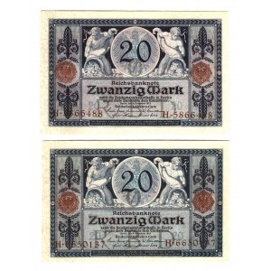Germany - Empire 2 x 20 Mark 1915
