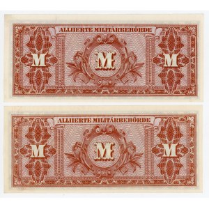 Germany - Third Reich 2 x 1000 Mark 1944 Allied Military Currency