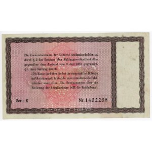 Germany - Third Reich 10 Reichsmark 1934 Overprint