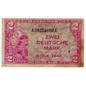 Germany - FRG 2 Deutsche Mark 1948