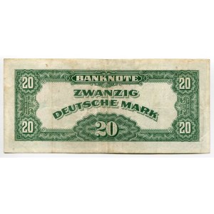 Germany - FRG 20 Deutsche Mark 1948
