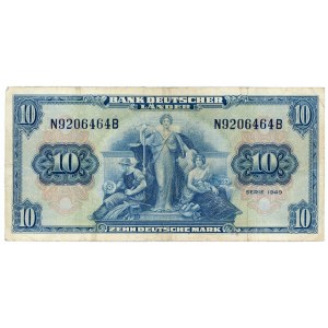 Germany - FRG 10 Deutsche Mark 1949