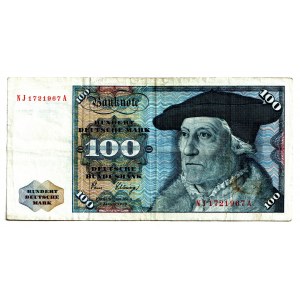 Germany - FRG 100 Deutsche Mark 1980