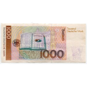 Germany - FRG 1000 Deutsche Mark 1991