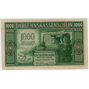 Germany - Empire Kowno 1000 Mark 1918