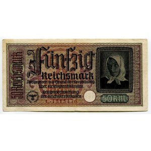 Germany - Third Reich 50 Reichsmark 1940 - 1945 (ND)