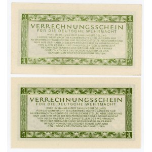 Germany - Third Reich 2 x 1 Reichsmark 1944