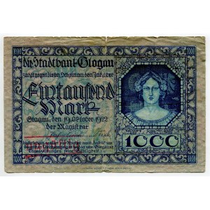 Germany - Weimar Republic Glogau 1000 Mark 1922