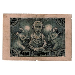 Germany - Weimar Republic Konigsberg 100 (100000) Mark 1922