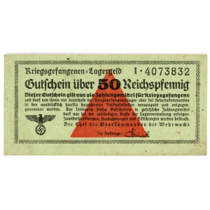 Germany - Third Reich Lagergeld 50 Reichspfennig 1939 (ND)