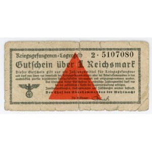 Germany - Third Reich Lagergeld 1 Reichsmark 1939 - 1944 (ND)