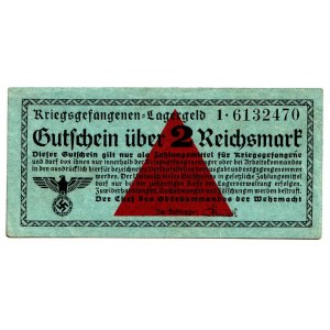 Germany - Third Reich Lagergeld 2 Reichsmark 1940
