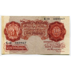 Great Britain 10 Shillings 1948 - 1949 (ND)