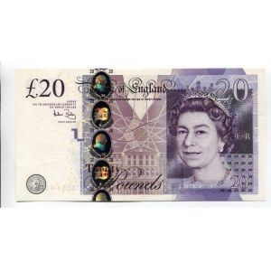 Great Britain 20 Pounds 2007 - 2011 (ND)