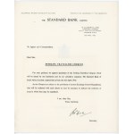 Great Britain Standard Bank Limited Travel Checks 2 - 5 - 10 - 20 - 50 Pounds 1962 (ND) Specimen