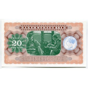 Great Britain The Bank of London 20 Pounds 2016 Baker Street 221B Souvenir
