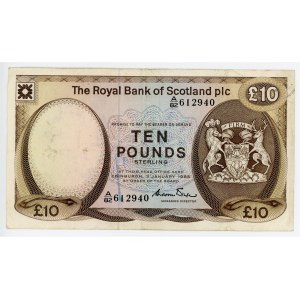 Scotland 10 Pounds 1985