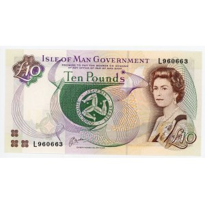 Isle of Man 10 Pounds 1998 (ND)