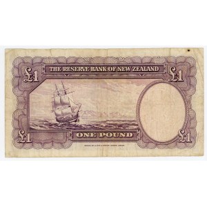 New Zealand 1 Pound 1956 - 1967 (ND)